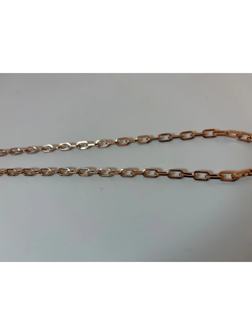Bronze Kilor Italy Rose Gold Chain Necklace